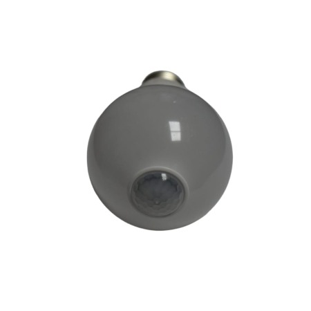 Bec LED Cu Senzor De Miscare Si Senzor De Lumina  E27 6500K Lumina Alb Rece Putere 12W - Imagine produs en-gros [1]