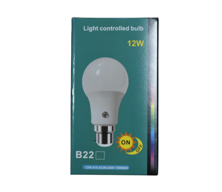 Bec LED E27 12W cu senzor crepuscular auto ON/OFF [3]