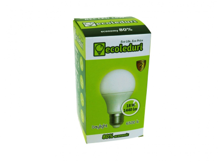 Bec LED E27 18W Ecoleduri [1]