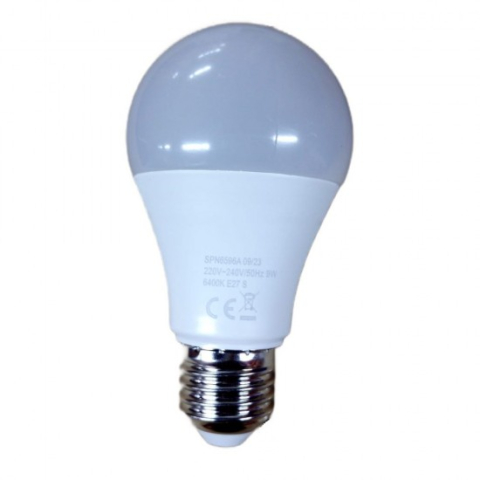 Aplice ,becuri si corpuri cu senzor - Bec LED E27 9W cu senzor de miscare si crepuscular