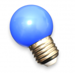 Bec  LED G45 albastru matuit E27 10 buc [1]