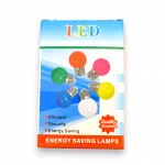 Bec  LED G45 albastru transparent E27 10 buc [4]