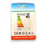 Bec  LED G45 albastru transparent E27 10 buc [1]