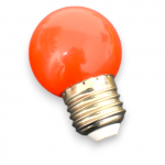 Bec  LED G45 rosu matuit E27 10 buc [5]