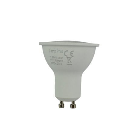 BEC LED GU 10 8W 6400K  - Imagine produs en-gros [1]