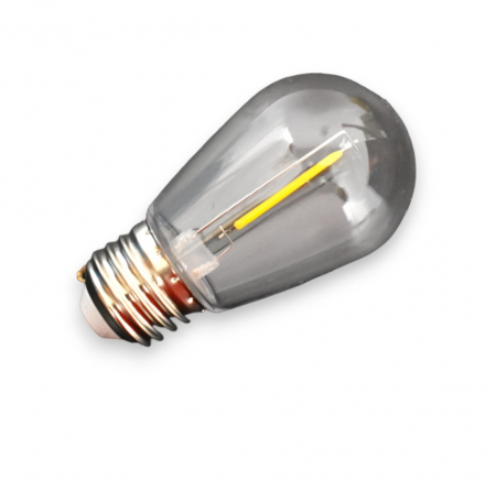 Bec LED E27 S14 1W lumina calda 20 buc