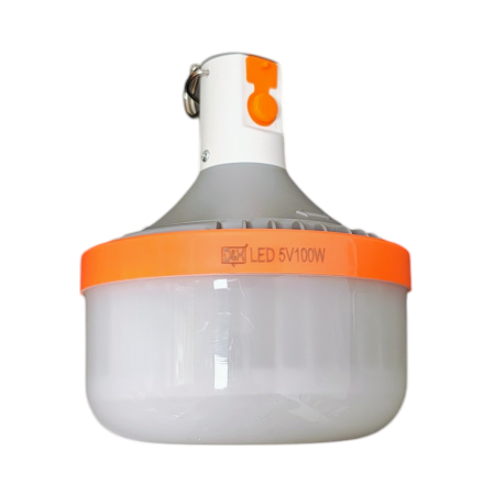 Lampi emergente - Bec  LED tip lanterna  portabil S-9020 100w, indicator acumulator