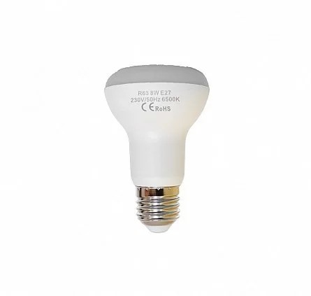 Becuri led - Bec spot 8W LED R63 E27 - Imagine produs en-gros