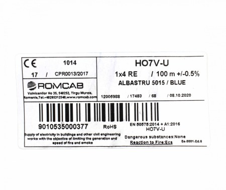 Cablu FY 4 100 m/rola - Imagine produs en-gros [1]