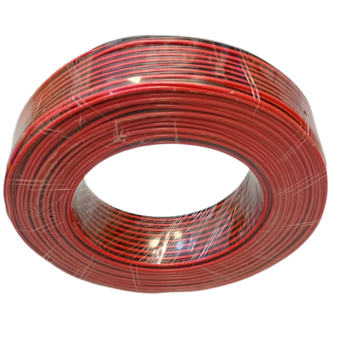 Aparataj şi accesorii - Cablu MYUP 2x0.5 Boxe rosu negru