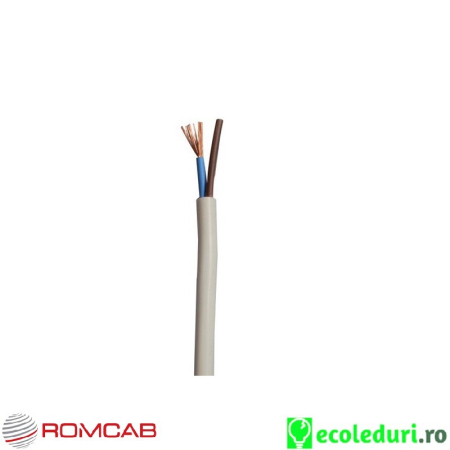 Cablu electric, canal cablu - Cablu electric flexibil MYYM 2x1 - rola 100m