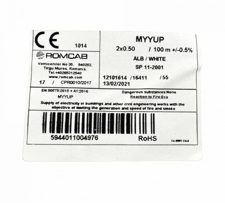 Cablu Myyup 2X0,50 - Imagine produs en-gros [1]