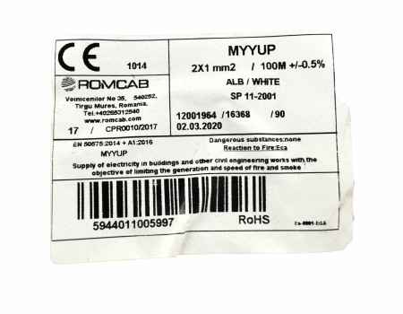 Cablu Myyup 2X1 - Imagine produs en-gros [2]