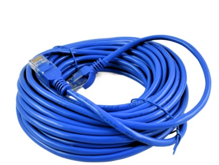 Cabluri electrice - Cablu UTP 10 metri albastru Alien - Imagine produs en-gros