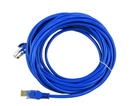 Cabluri electrice - Cablu UTP 5 metri albastru Alien - Imagine produs en-gros