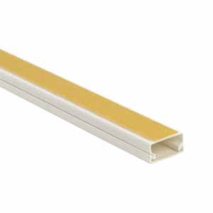 Canal Cablu PVC - CANAL CABLU 20X10 ADEZIV 1 bara(2 metri) - Imagine produs en-gros