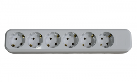 Cap prelungitor - Cap prelungitor cu sase posturi YW-5816 cu contacte de împământare