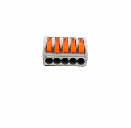 Conetica si conexiuni - Conector-Clema wago conector 5 fire 0.75-2.55mm - Imagine produs en-gros