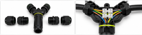 Conector Electric IP68 Tip Y 3 Căi 32A 450V 0,5–4 mm² [3]