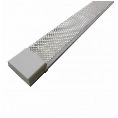 Corpuri de Iluminat - Corp de Iluminat cu Led, prismatic, 54 W, 121.5 cm, 2 rânduri LED, Alb, 4300 lm