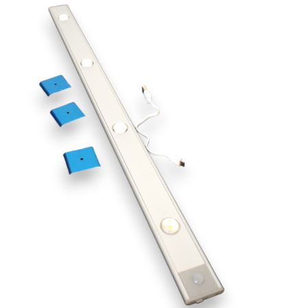 Corp de iluminat LED dulap 60cm aluminiu - Imagine produs en-gros [1]