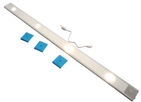Corp de iluminat LED dulap 60cm aluminiu - Imagine produs en-gros [4]