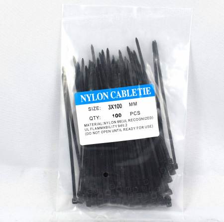 Scule utile / sonerii / rulete - Cose 3x100 Negre - 100buc/set