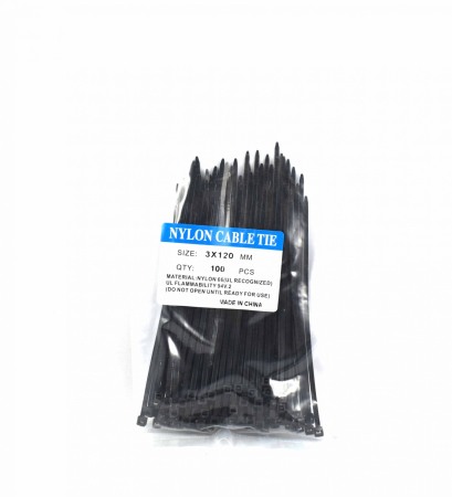 Unelte si Accesorii - COSE 3X120 NEGRE 100buc/set - Imagine produs en-gros