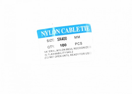 Cose 5x400 Negre 100buc/set - Imagine produs en-gros [1]