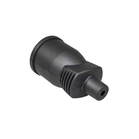 Cupla cauciuc Atra , IP44, neagra, cu contact protectie, 16 A, 250 V [1]