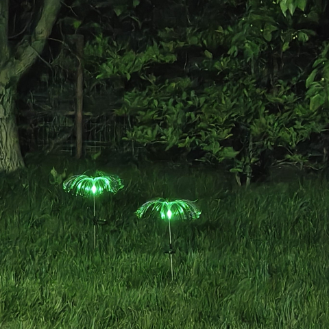 Aplica LED 2x3W Exterior Negru AL-042 6500K [7]