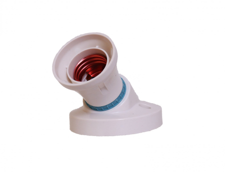 Dulii/Dulie adaptor - Dulie aplicata oblica, alba E27