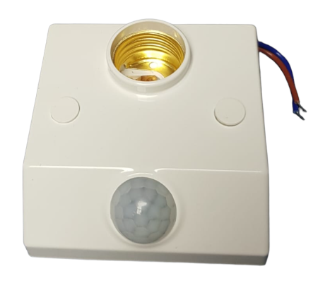 Dulie E27 cu aplicare pe perete si senzor de lumina si miscare [1]