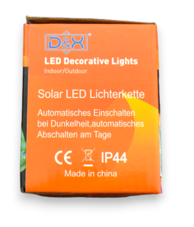 Instalatie de lumini cu energie solara fulg de nea - Imagine produs en-gros [1]