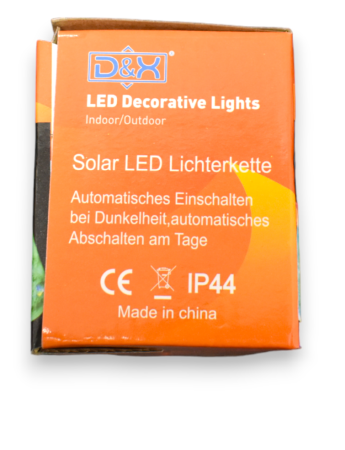 Instalatie de lumini  solara, glob cu bule - Imagine produs en-gros [1]