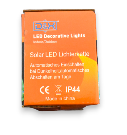 Instalatie de lumini solara stelute color - Imagine produs en-gros [2]