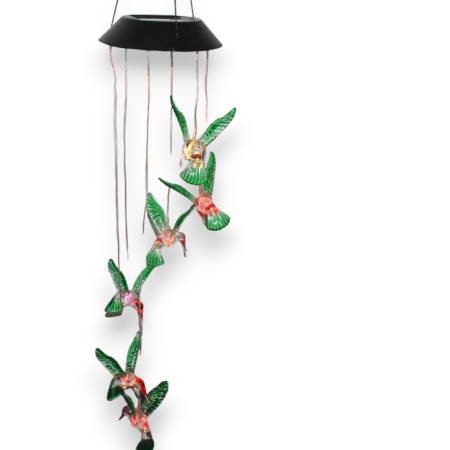 Instalatie solara cu Clopotei de vant colibri - Imagine produs en-gros [1]