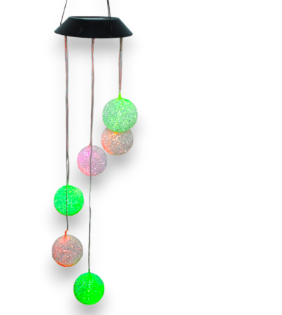 Corpuri Solare led - Instalatie solara Figurine de vant cu globuri - Imagine produs en-gros