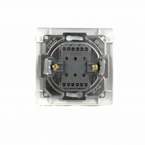 Intrerupator Dublu Cap Scara 10 A VISAGE ALB [1]