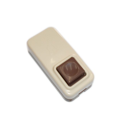 Prize Intrerupatoare Comutatoare touch si pe fir - Intrerupator sonerie Crem - Imagine produs en-gros