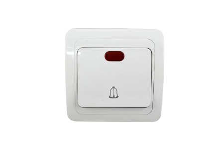 Prize Intrerupatoare Comutatoare touch si pe fir - Intrerupator sonerie m led - Imagine produs en-gros