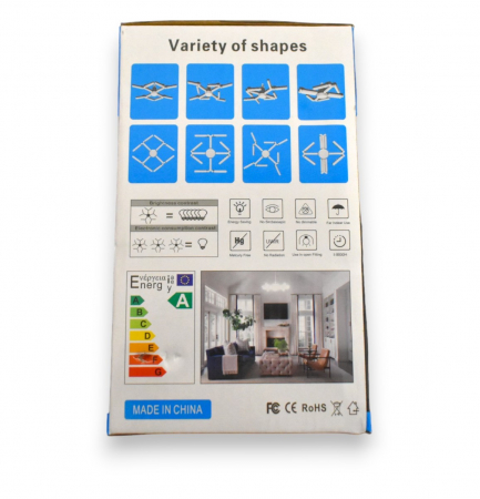 Lampa  cu 4 brate reglabile si variabile in lungime 80W [6]