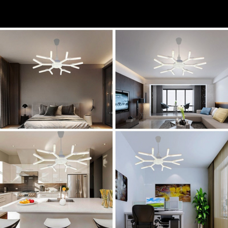 Lampa  cu 4 brate reglabile si variabile in lungime 80W [1]