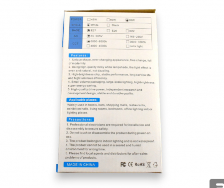 Lampa  cu 4 brate reglabile si variabile in lungime 80W [5]