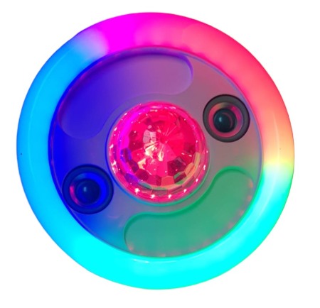 Corpuri de Iluminat - Lampa cu Bluetooth, difuzor si jocuri de lumina RGB E27 220V - Imagine produs en-gros