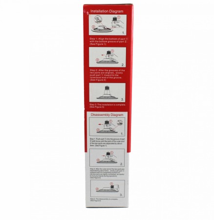 Lampa cu leduri tip UFO 50 W - Imagine produs en-gros [1]