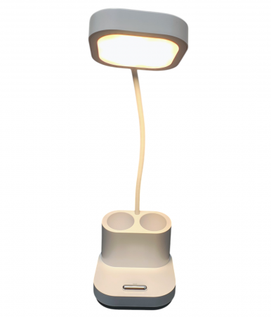 Veioze/Lămpi/lampa de veghe - Lampa de birou veioza cu acumulator cod 1958 , intrerupator cu touch, LED 4W  lumina culoare rece calda si neutra  , H 40 cm