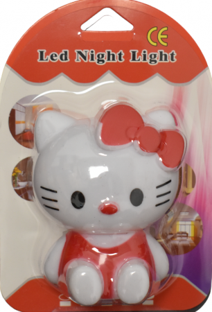 Veioze/Lămpi/lampa de veghe - Lampa de Veghe cu intrerupator Tip pisica