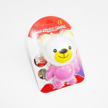 Surse de iluminat - Lampa de veghe tip urs cu led si senzor crepuscular