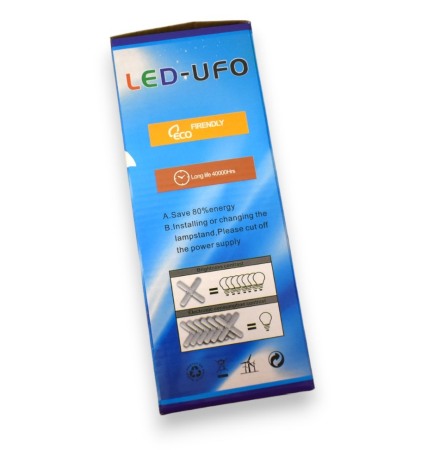 Lampa Led E27 tip floare 4 brate 60 W - Imagine produs en-gros [2]